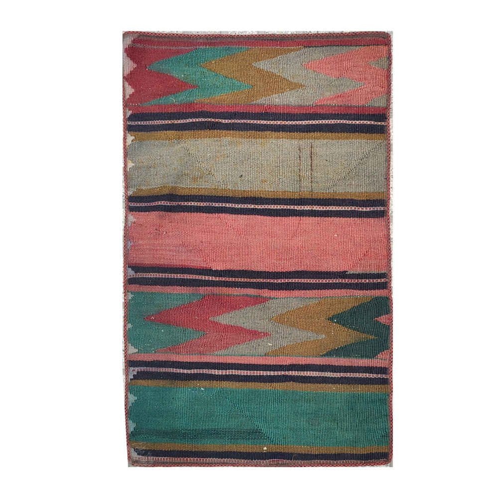 Main image of 波斯拼布基里姆地毯 手工编织菱形