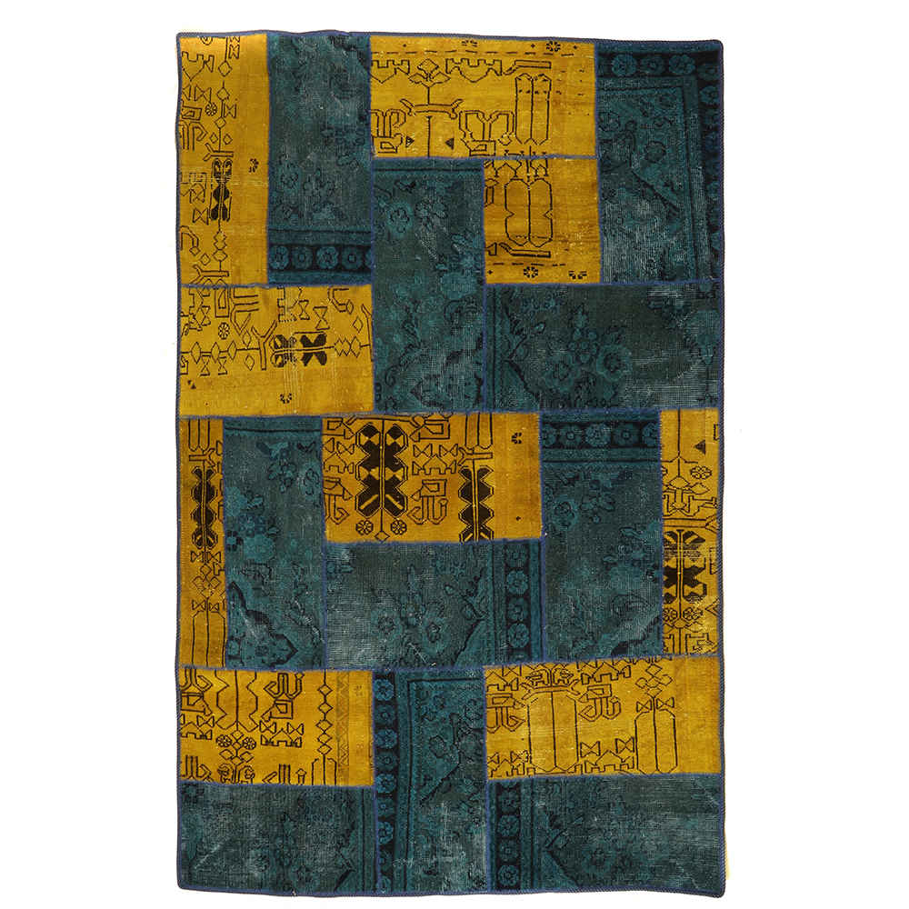 Main image of 复古波斯手工结拼布地毯 Dorsa