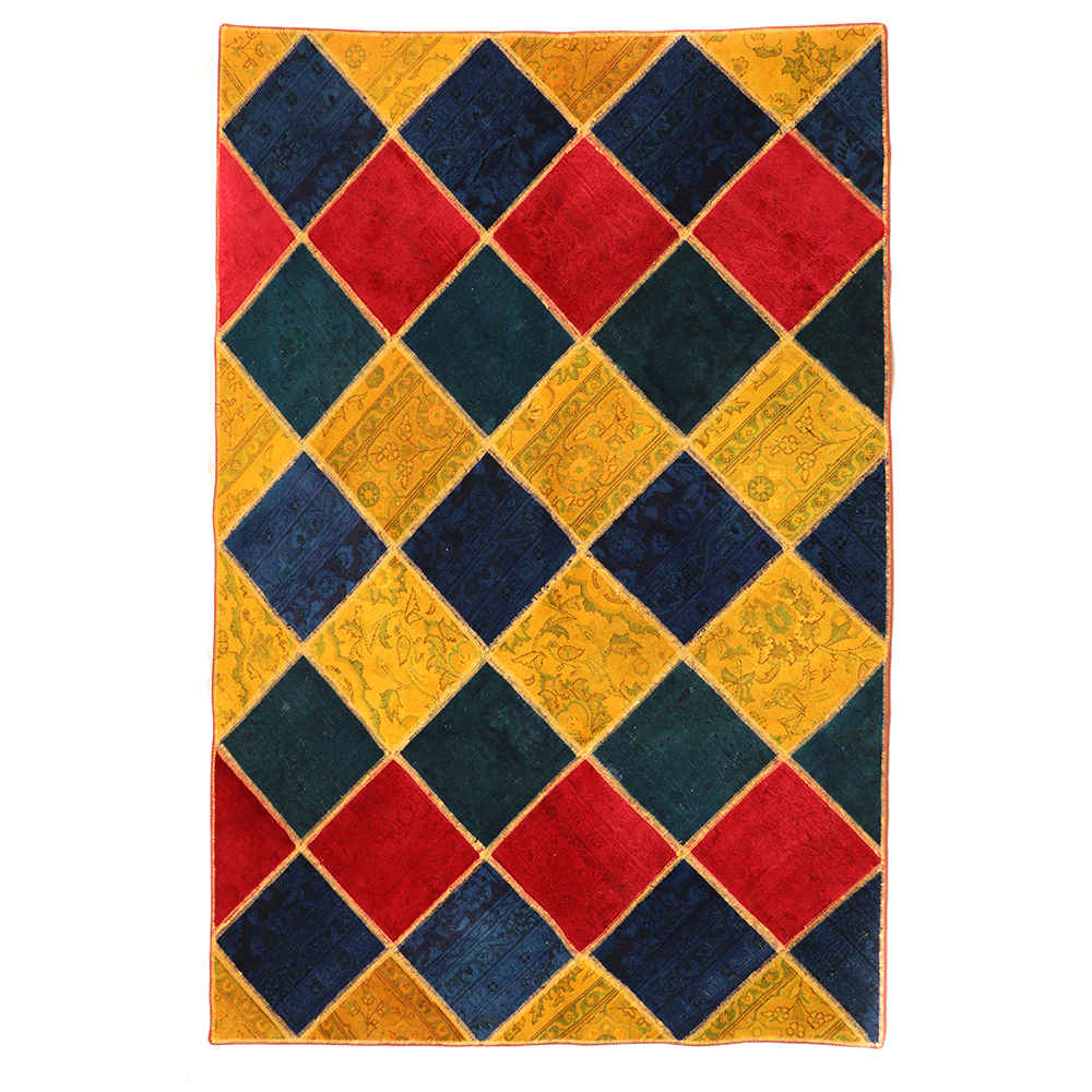 Main image of 复古波斯手工结拼布地毯 Narges