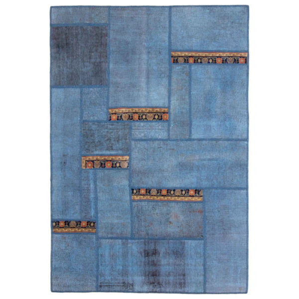 波斯手工结拼布地毯 Ocean