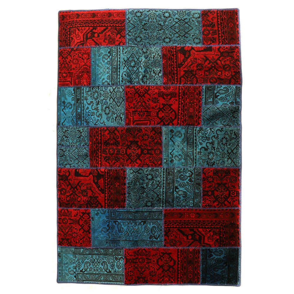 Main image of 复古波斯手工结拼布地毯 Royal