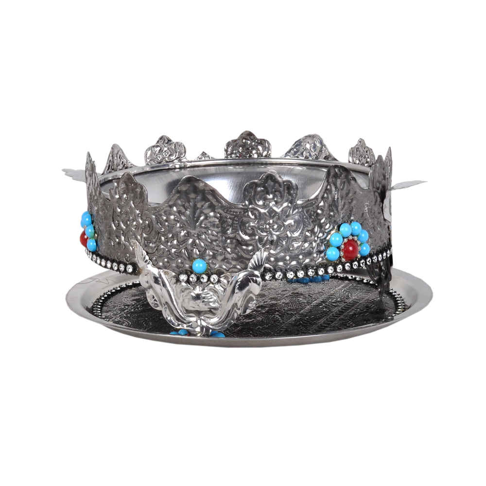 Main image of 波斯 Manghal Esfand 与 Bakhoor 烟熏炉 – 经典钢制