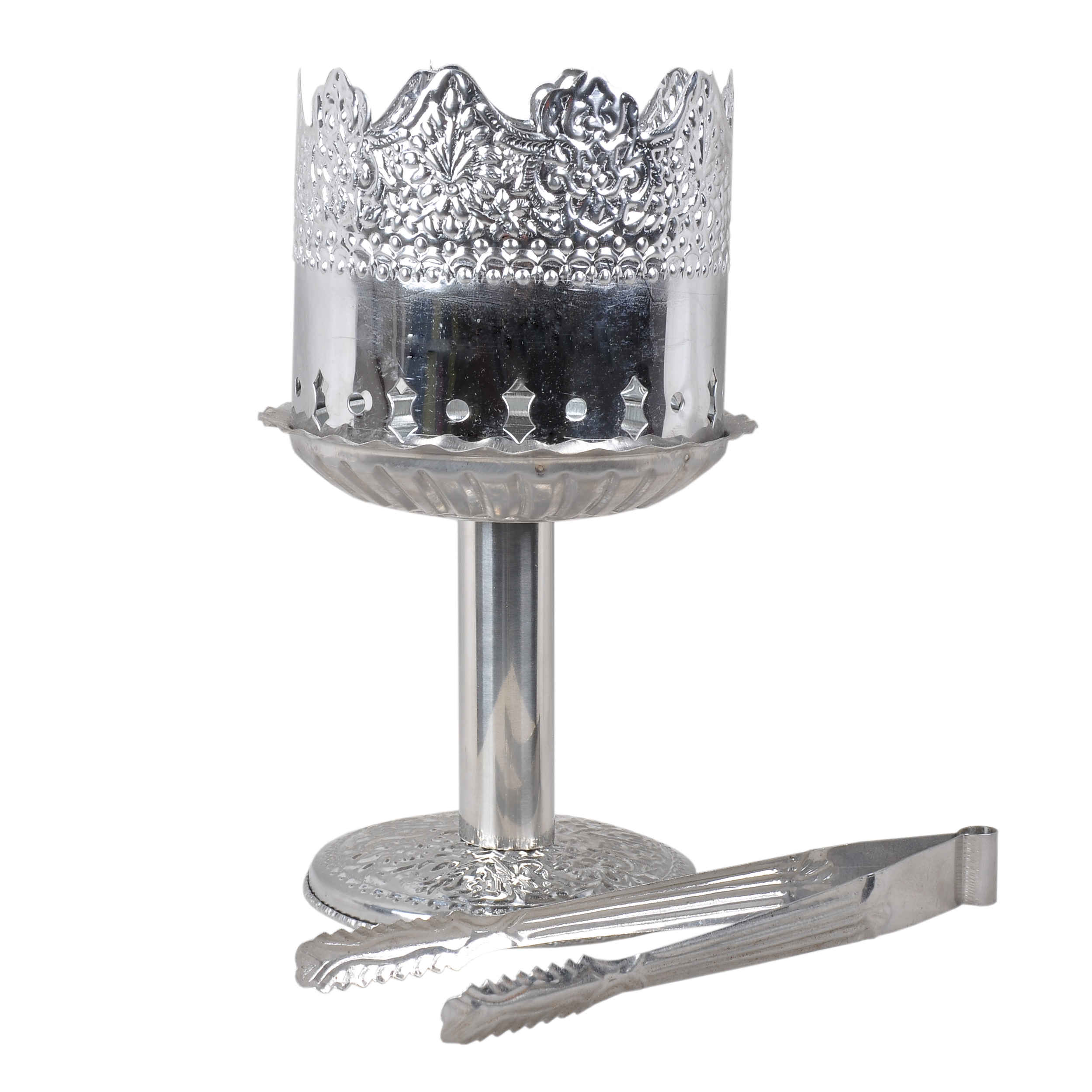 Main image of Esfand 与 Bakhoor 烟熏炉 – 经典钢制 Rumi 设计