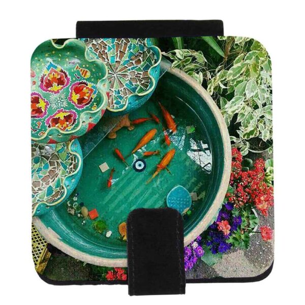 化妆镜，波斯风格 Houz 图案