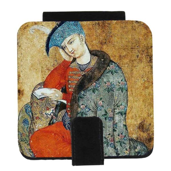 化妆镜，波斯风格 Safavi 图案