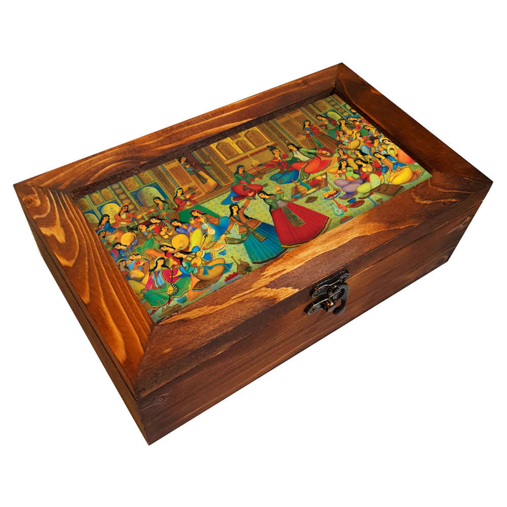 Main image of 木质餐具收纳盒 拉格斯款