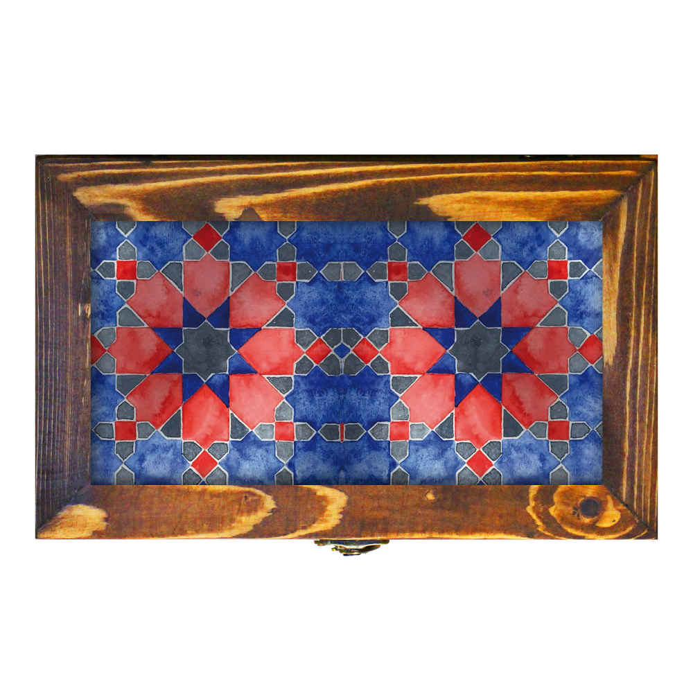 木质餐具收纳箱 米娜款