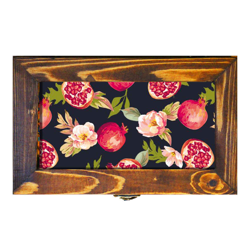 木质餐具收纳箱 雅尔达款