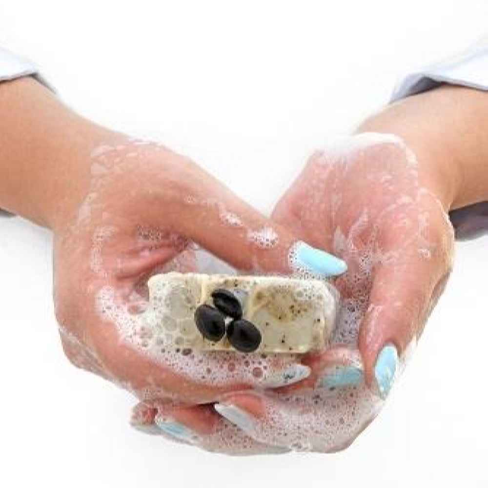 天然香皂——适合中性肌肤,含咖啡粉(6块)