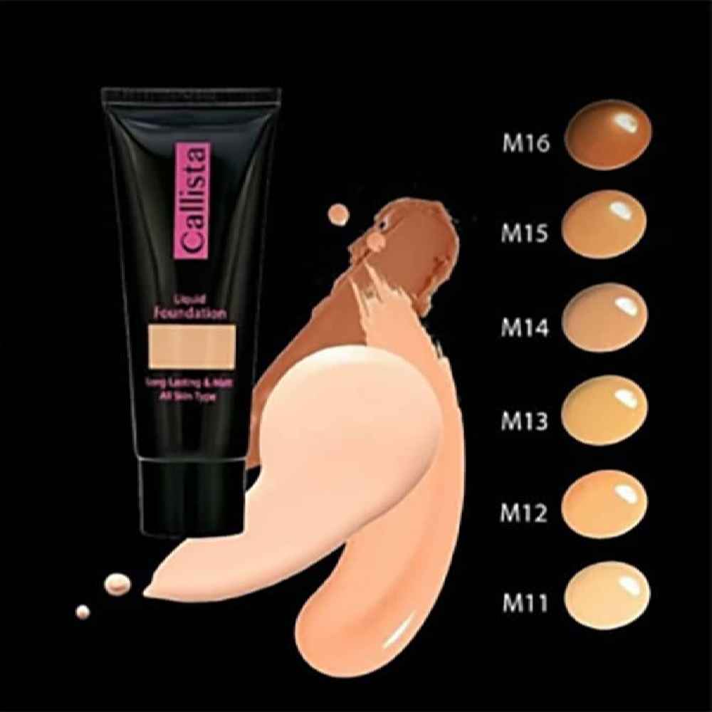 Callista 持久哑光粉底（×2）