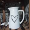 Thumbnail 3: 装饰陶瓷壶形花瓶 – Heart（心形）款
