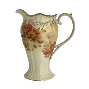 装饰瓷制水壶 Limoges 款