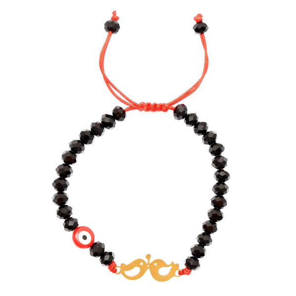 女士串珠手链 – 鸟类设计