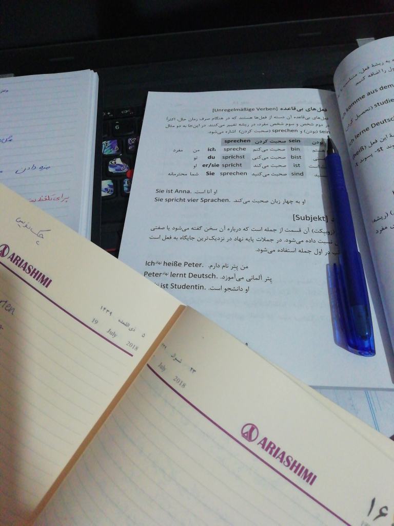 德语语法:《让我们开始!》A1(波斯语版)