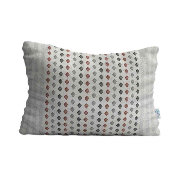 舒适床枕 – 天鹅绒套，灰色 Noghteh款（2个）