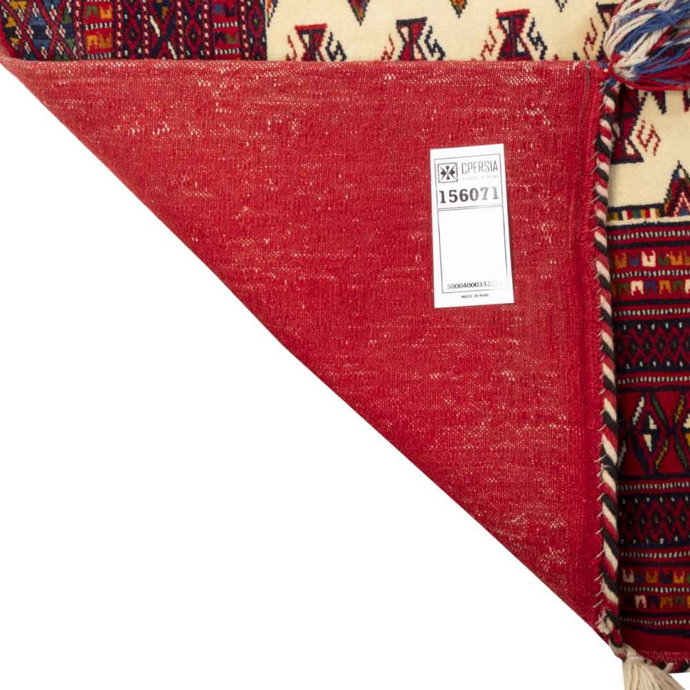 手工编织土尔克曼靠背靠垫套 – 传统 Poshti