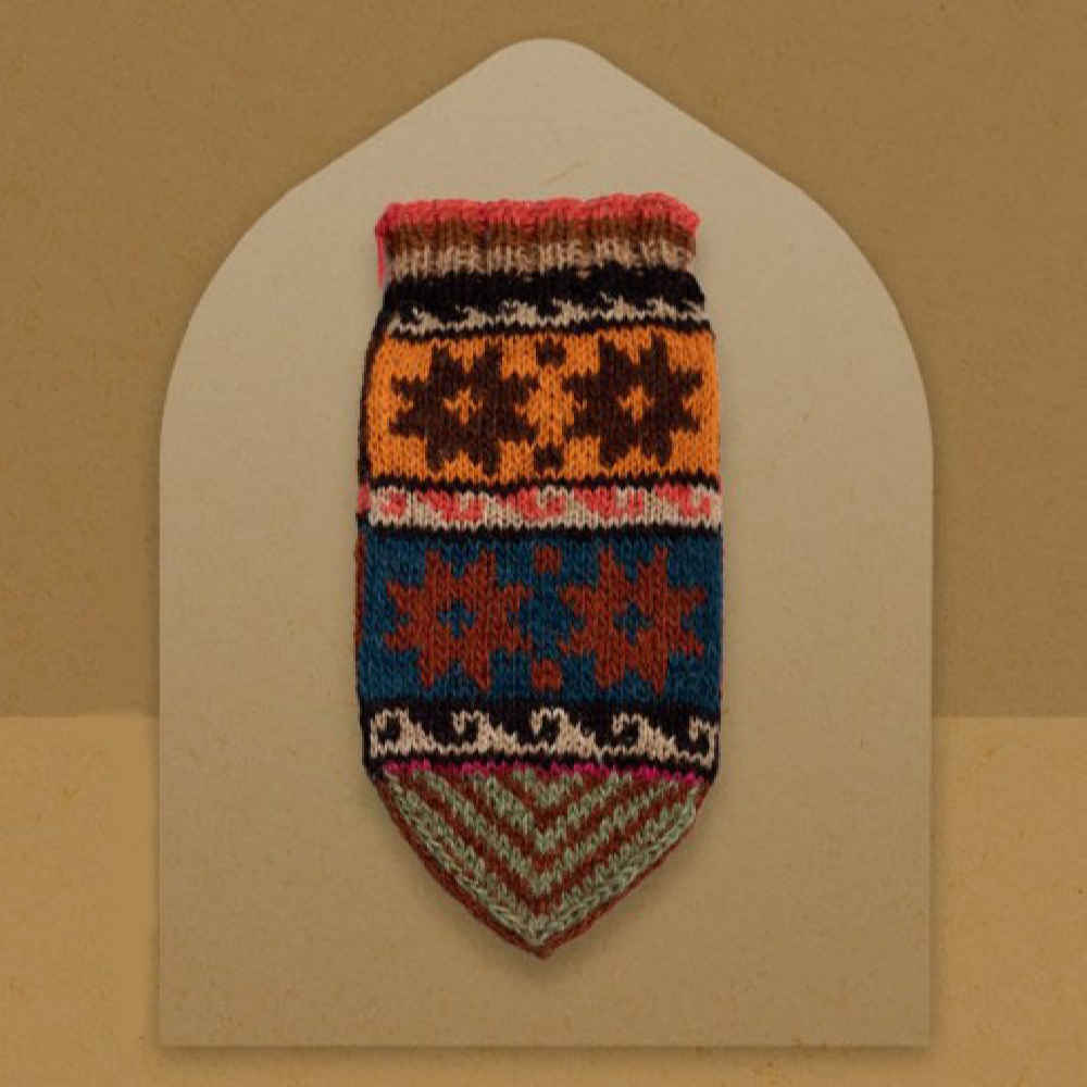 波斯手工编织女式纯棉袜 Damavand 款