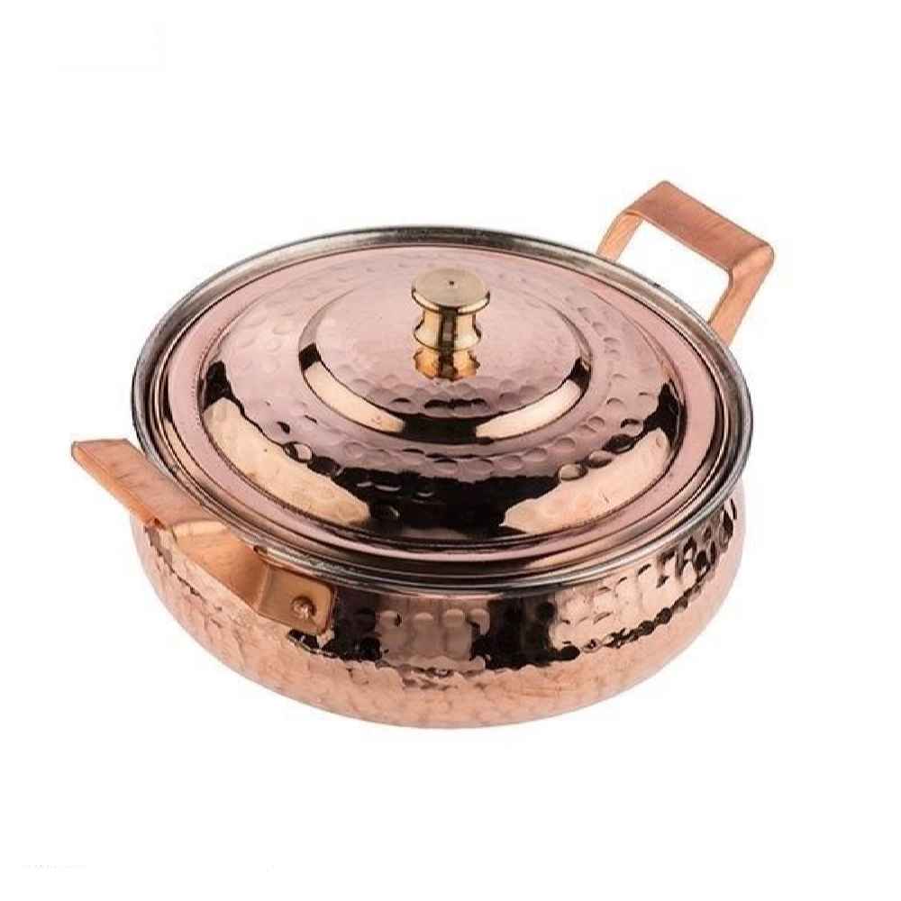 波斯铜炒锅 – 手工带盖（Arash 款）