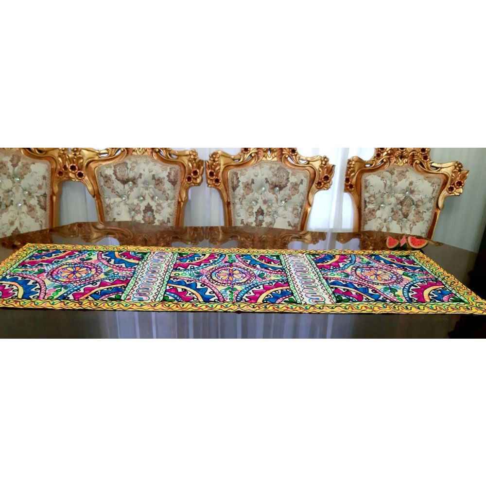 手工刺绣桌旗 —— Borna 款