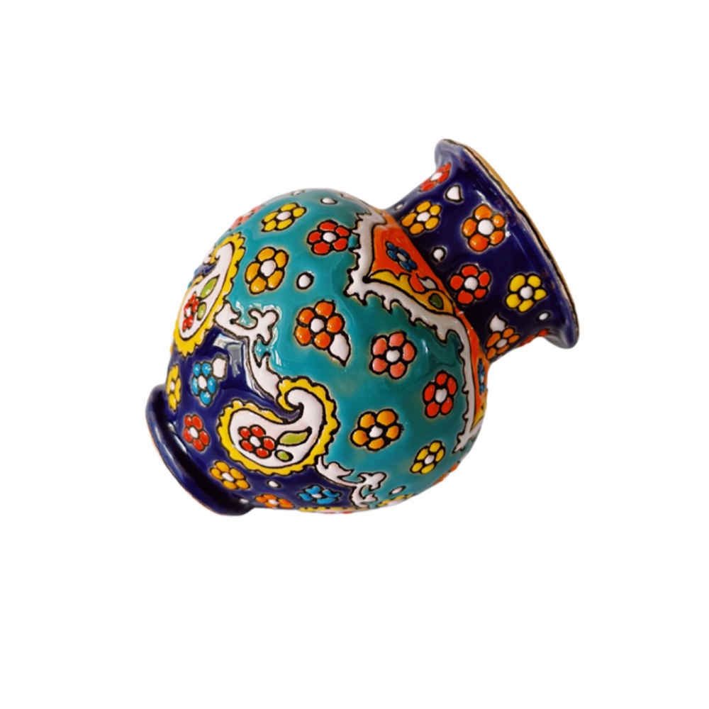 装饰花瓶 – 手绘波斯掐丝珐琅 Vahab（瓦哈布）款