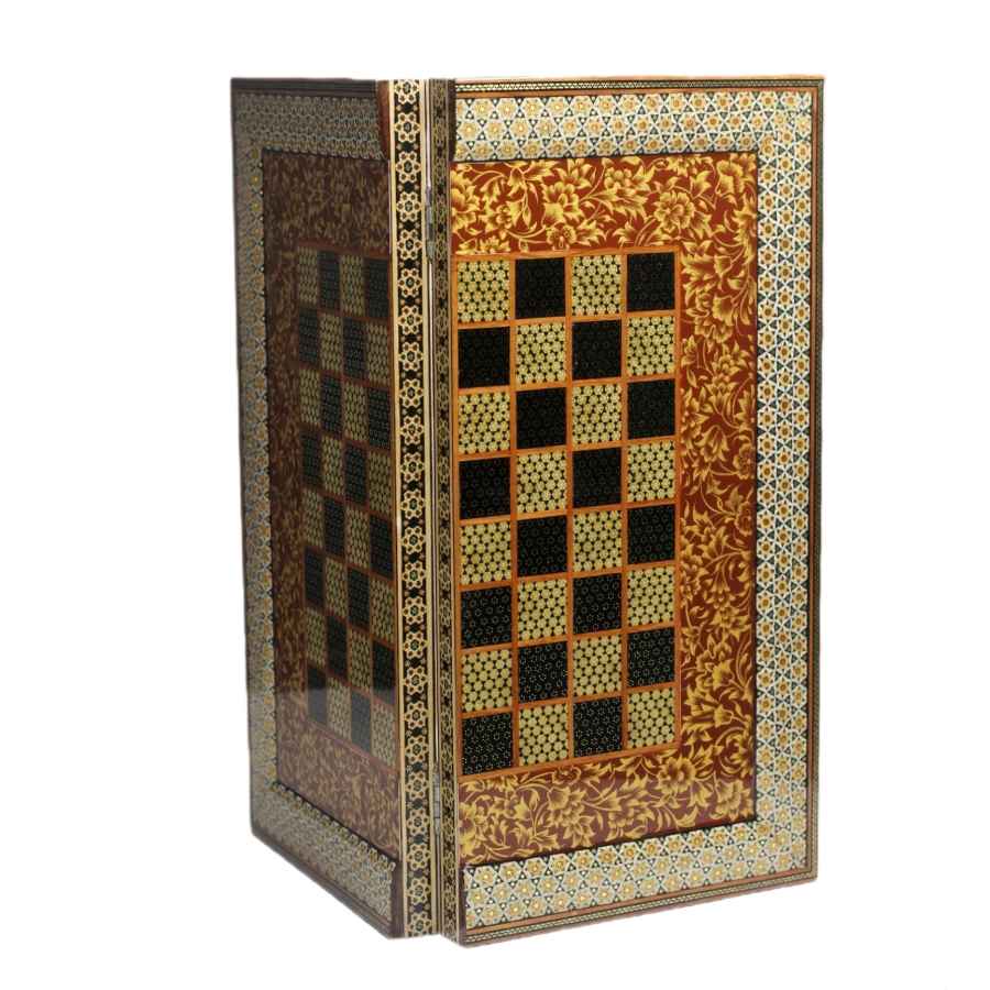 Main image of 波斯 Khatamkari 象棋棋盘 – Aala 型