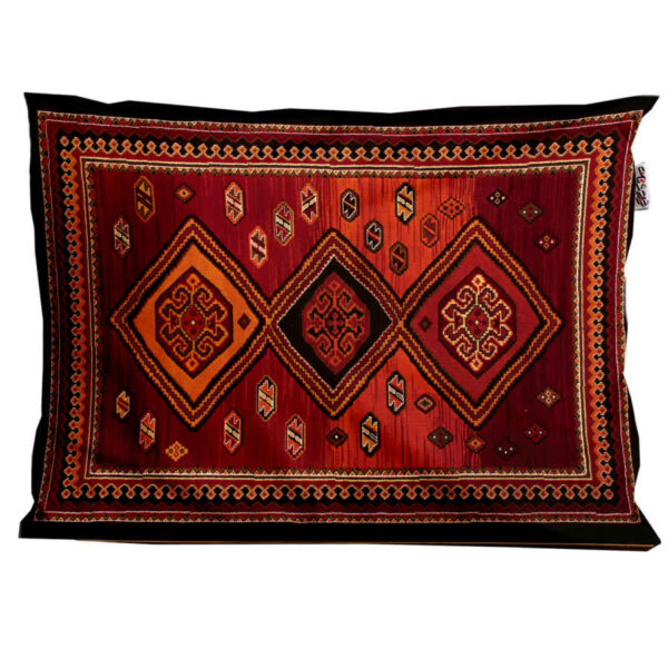 波斯天鹅绒枕套 – 标准尺寸，Gilim款 – 精致触感（2个）