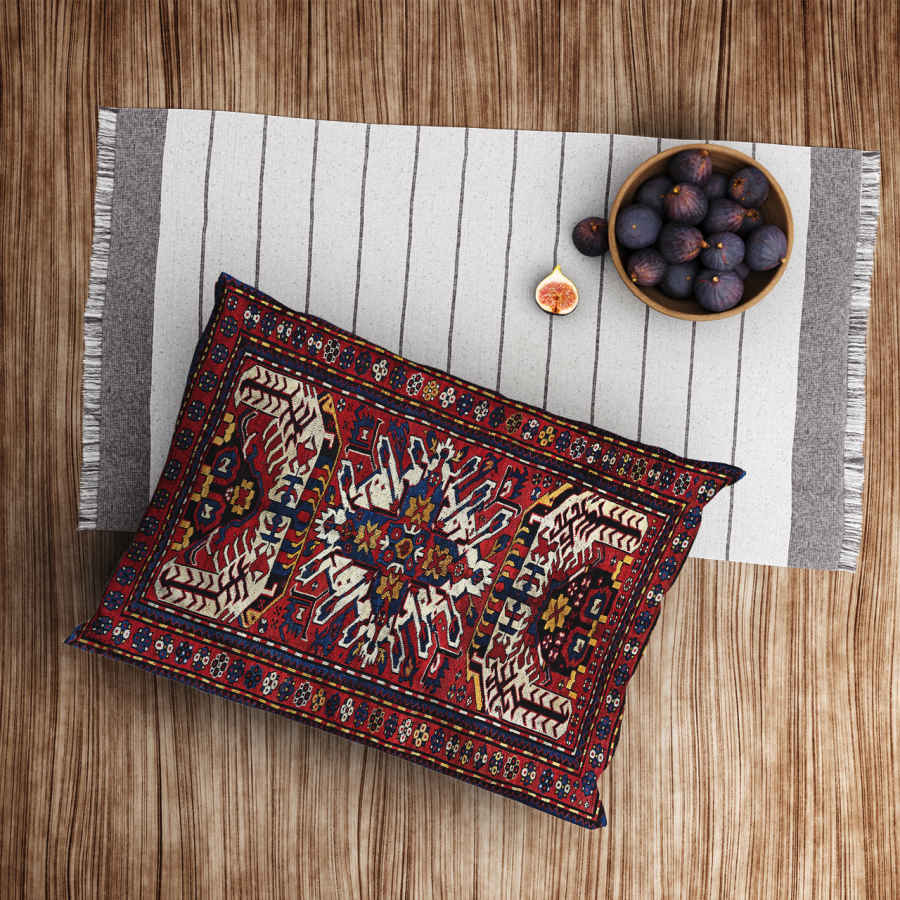 波斯天鹅绒枕套 – 标准尺寸，Hezardastan款 – 豪华独特（2个）