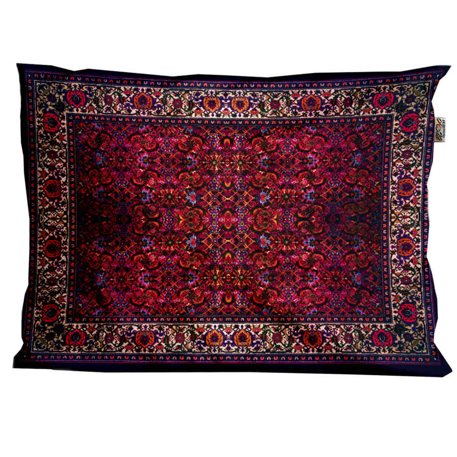 Main image of 波斯天鹅绒枕套 – 标准尺寸，Negar款 – 丰富纹理（2个）