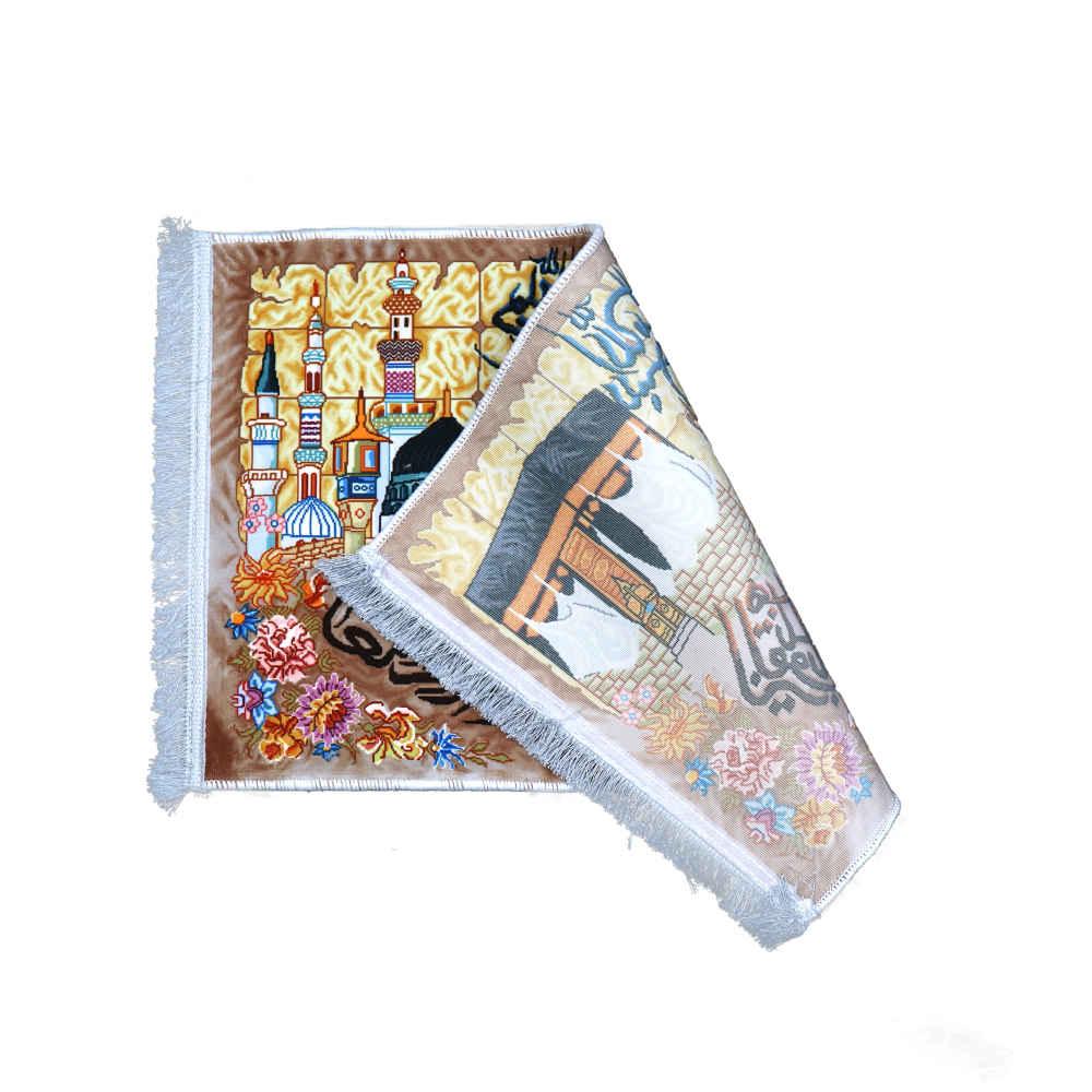 伊斯兰挂毯 《Va In Yakad》与天房图案