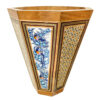 波斯木质垃圾桶——Khatamkari Kiarash 风格款