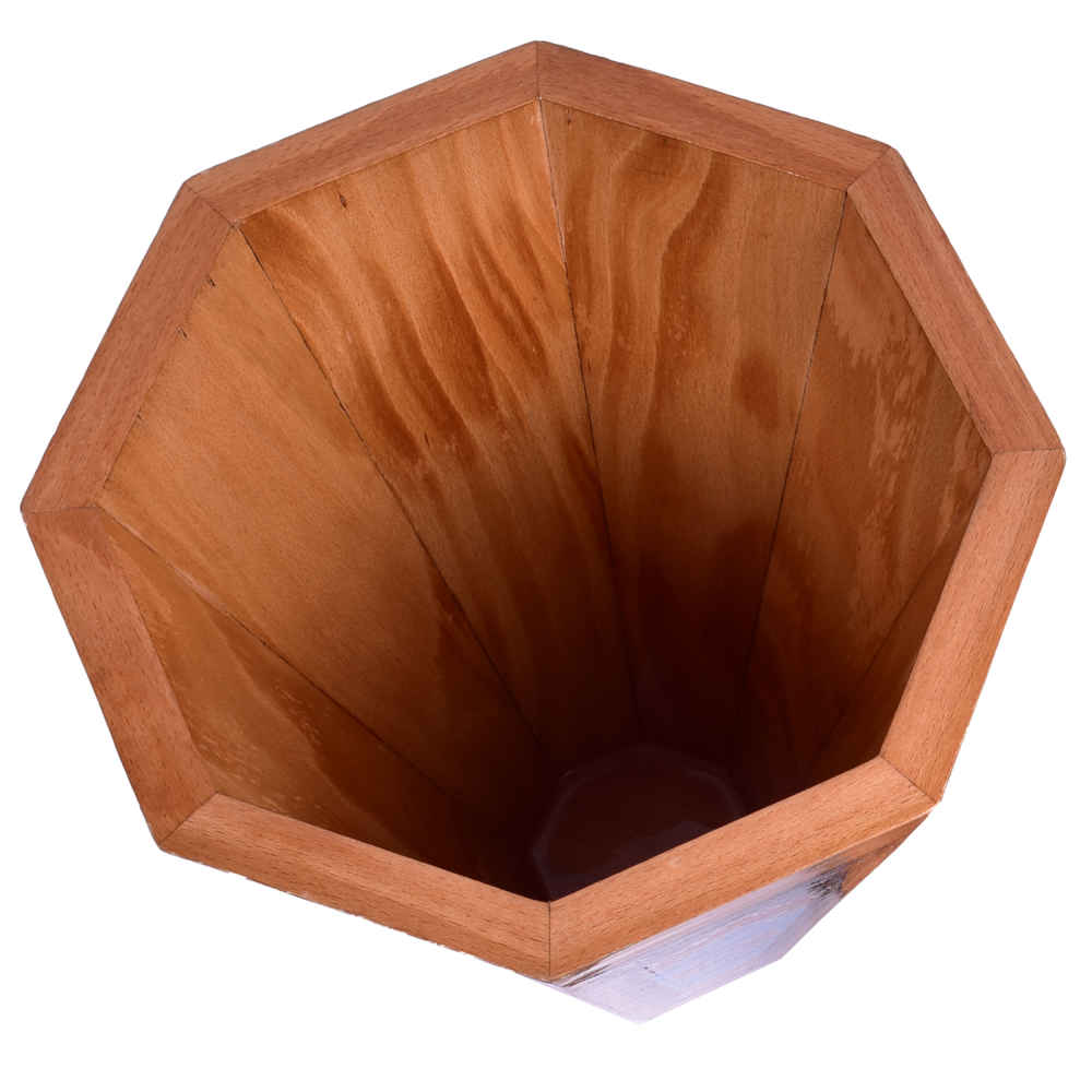 波斯木质垃圾桶——Khatamkari Shekar 图案款