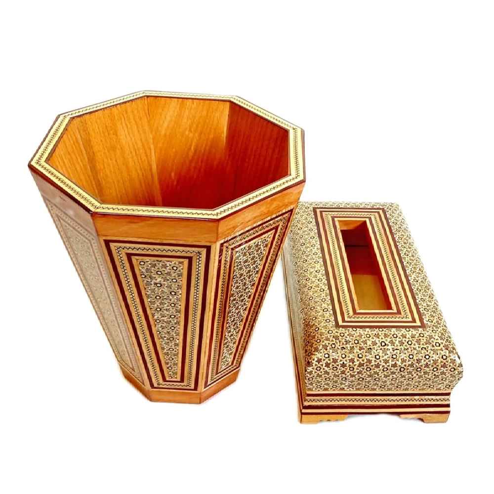 Main image of 波斯垃圾桶及纸巾盒——Khatamkari Raz 款