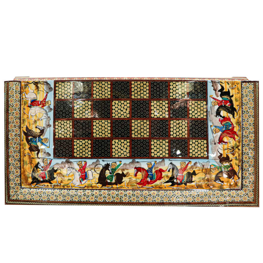 波斯镶嵌象棋棋盘 – Chogan 型