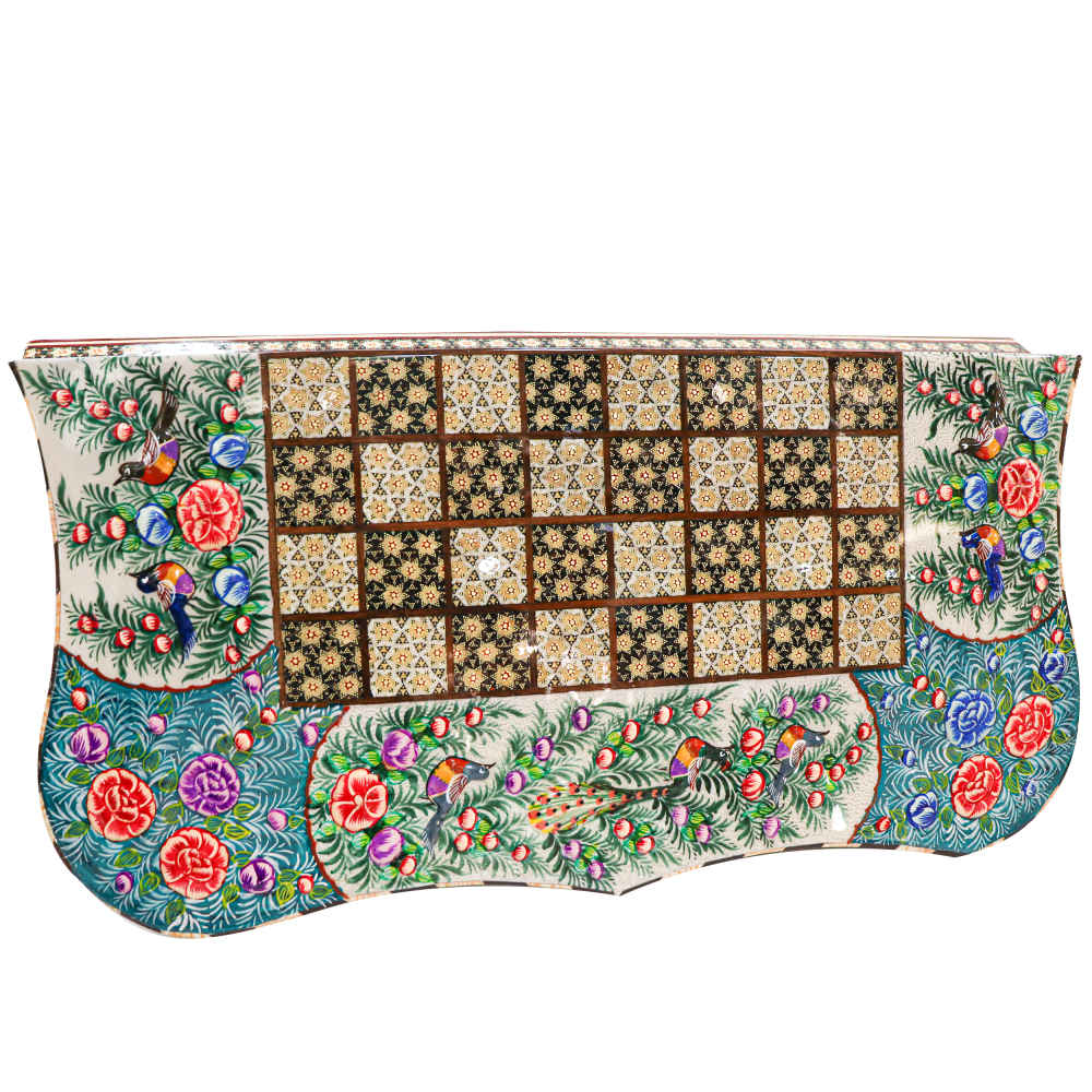 波斯木质镶嵌象棋棋盘 – Miniature 型