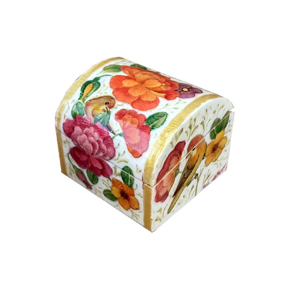 Main image of 手工骨质首饰盒，波斯风格博尔汉图案