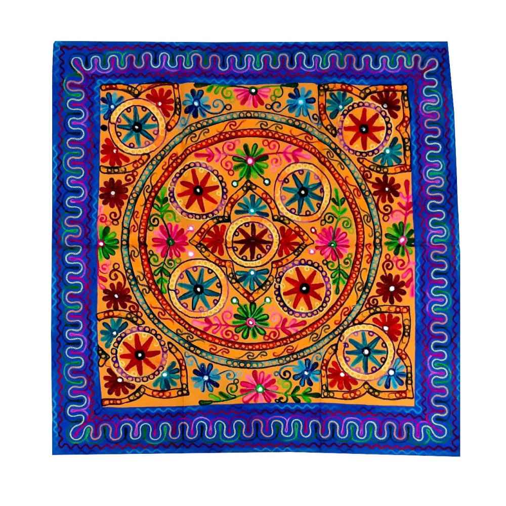 Main image of 巴洛奇手工刺绣桌布 —— Sky 款