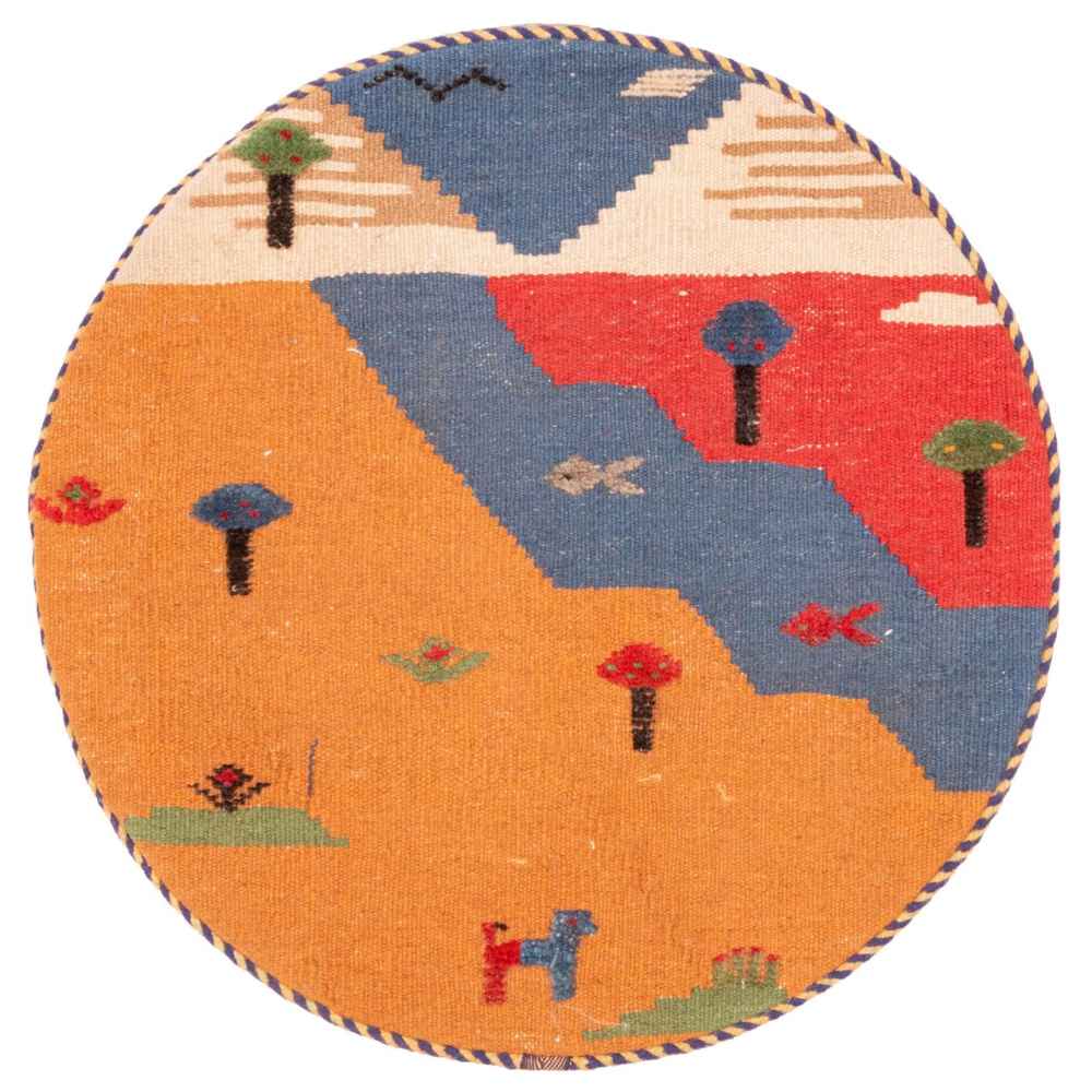 Main image of 波斯基里姆靠垫套 – 手工编织多尔娜款