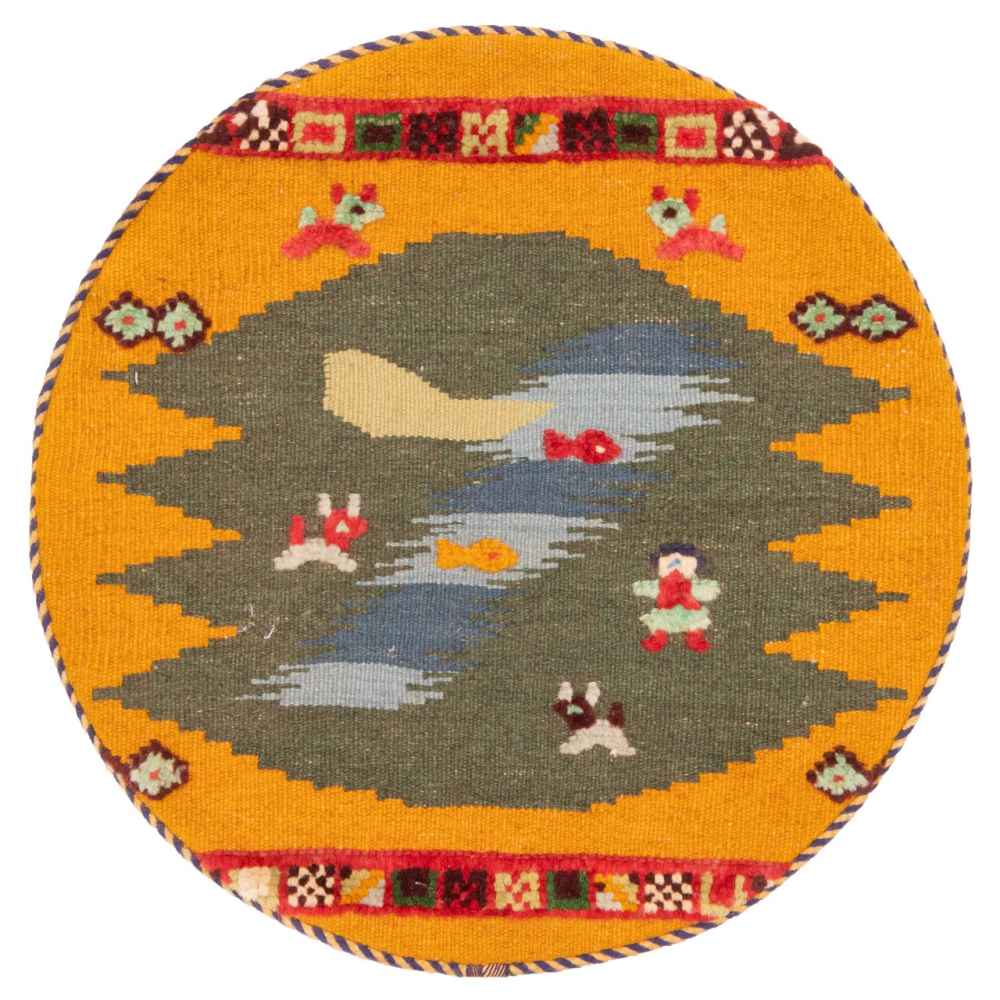 Main image of 波斯基里姆靠垫套 – 手工编织丽玛款