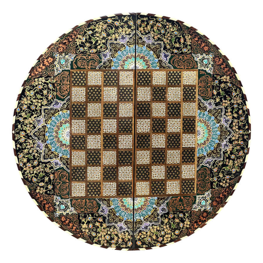Main image of 波斯镶嵌象棋棋盘 – Round 型