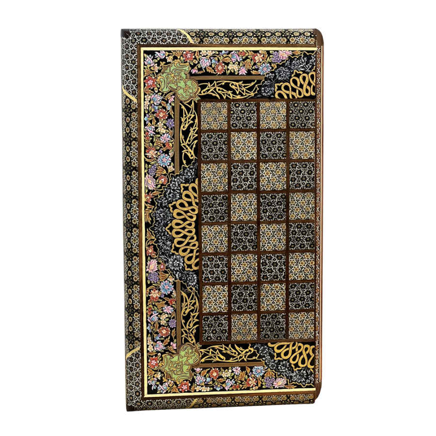 波斯镶嵌木质象棋棋盘 – Soha 型