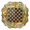 波斯 Khatamkari 象棋棋盘 – Tasheir 型