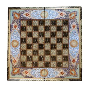 波斯镶嵌象棋棋盘 – Tazhib 型