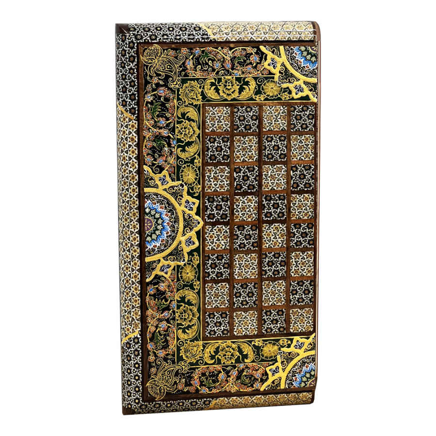 波斯木质镶嵌象棋棋盘 – Tina 型