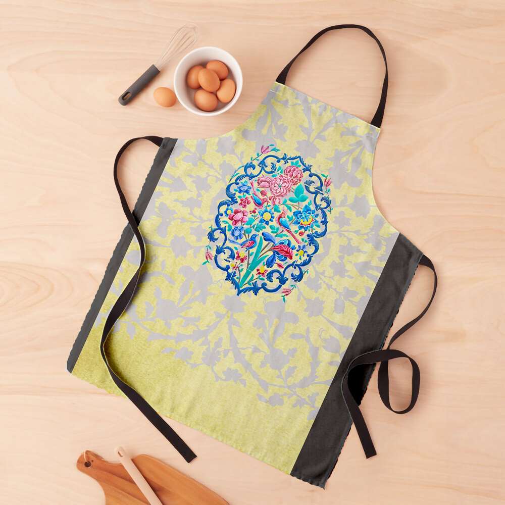 波斯亚麻厨房围裙 型号 Parandeh