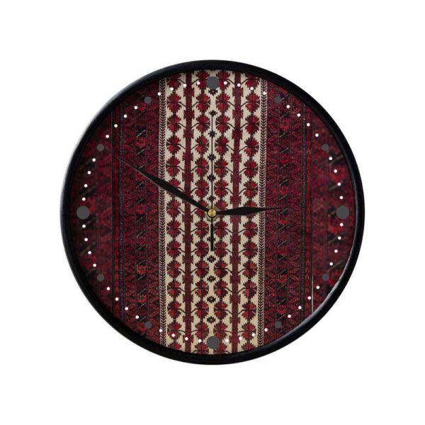 波斯风格模拟图案壁挂时钟 – Baloch