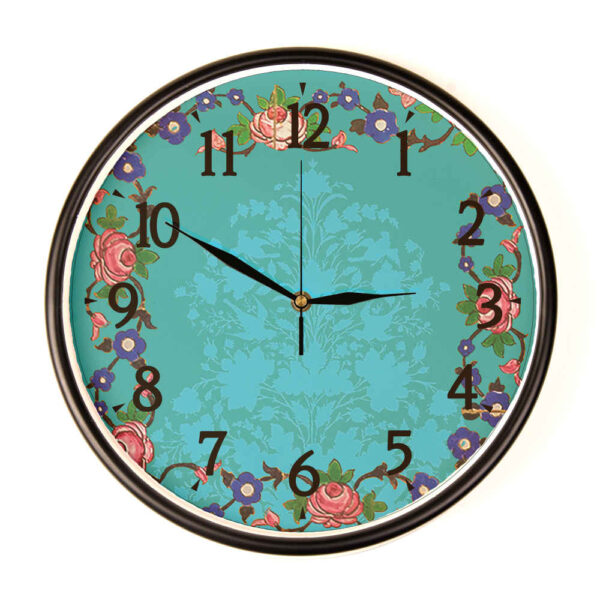 波斯风格模拟图案壁挂时钟 – Firoozeh