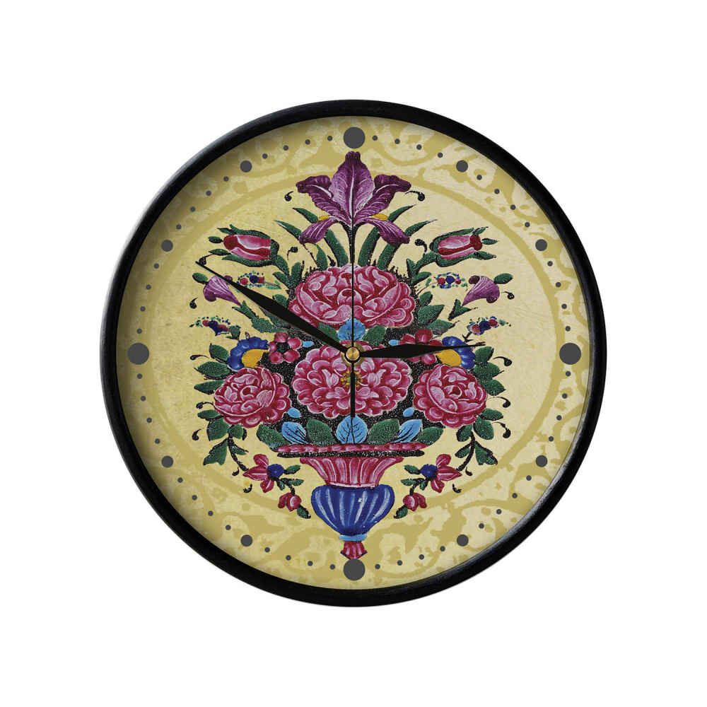 Main image of 波斯风格模拟图案壁挂时钟 – Hod Hod