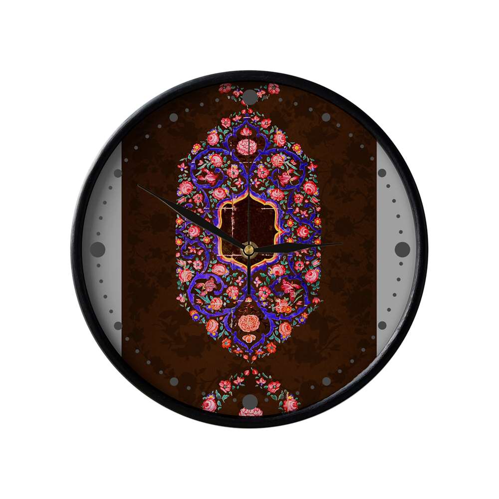 Main image of 波斯风格模拟图案壁挂时钟 – Khorma