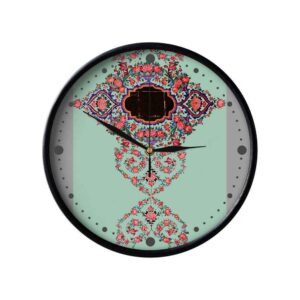 波斯风格模拟图案壁挂时钟 – Nojavan