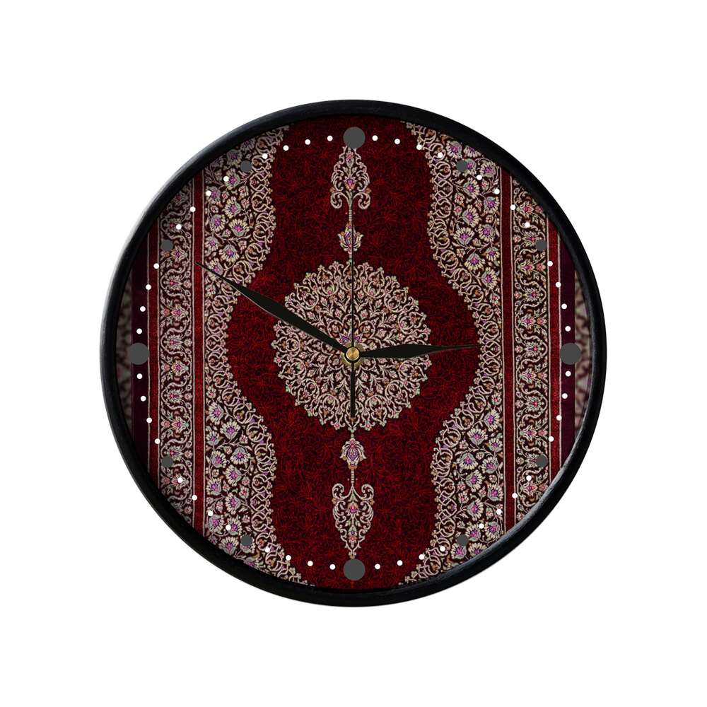 Main image of 波斯风格模拟图案壁挂时钟 – Toranj